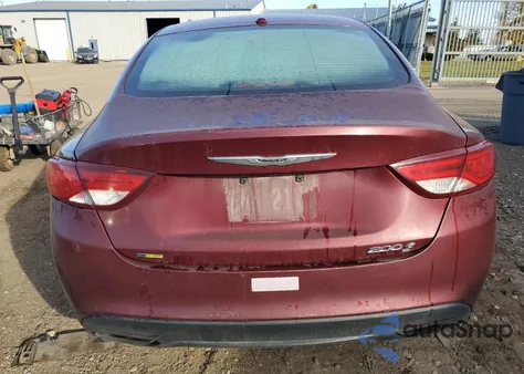 2015 Chrysler 200 S из США, поврежденный, VIN 1C3CCCBB3FN745040